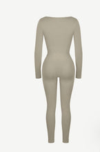 Load image into Gallery viewer, Seamless Deep V Tummy Control Waist Cinching Catsuit
