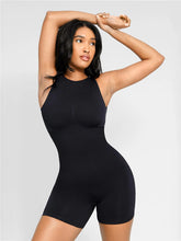 Load image into Gallery viewer, Round Neck Seamless Sexy U Back Shape Shapewear with Removable Cups
