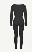 Load image into Gallery viewer, Seamless Deep V Tummy Control Waist Cinching Catsuit
