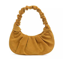 Load image into Gallery viewer, Suede Women Pleated Cloud Bag 2021
